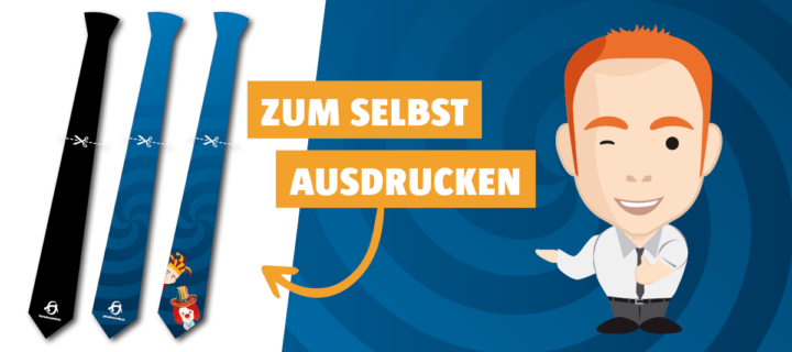 Krawatte zum selbst ausdrucken