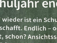 Warum Negativschrift?